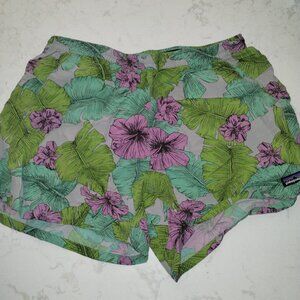 Floral Patagonia Baggies Shorts 5" Large Two Pairs